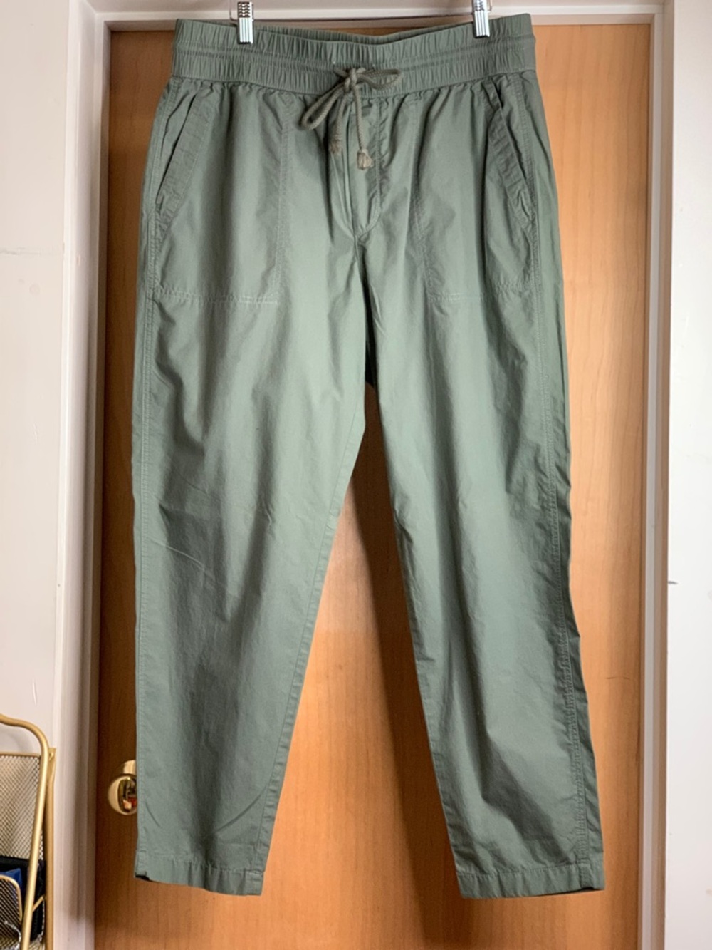 Lou & Grey Relaxed Elastic Drawstring Waist Pants Size-Large Relaxed Resort Chic - Picture 2 of 4